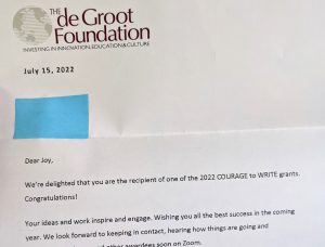 deGroot Award